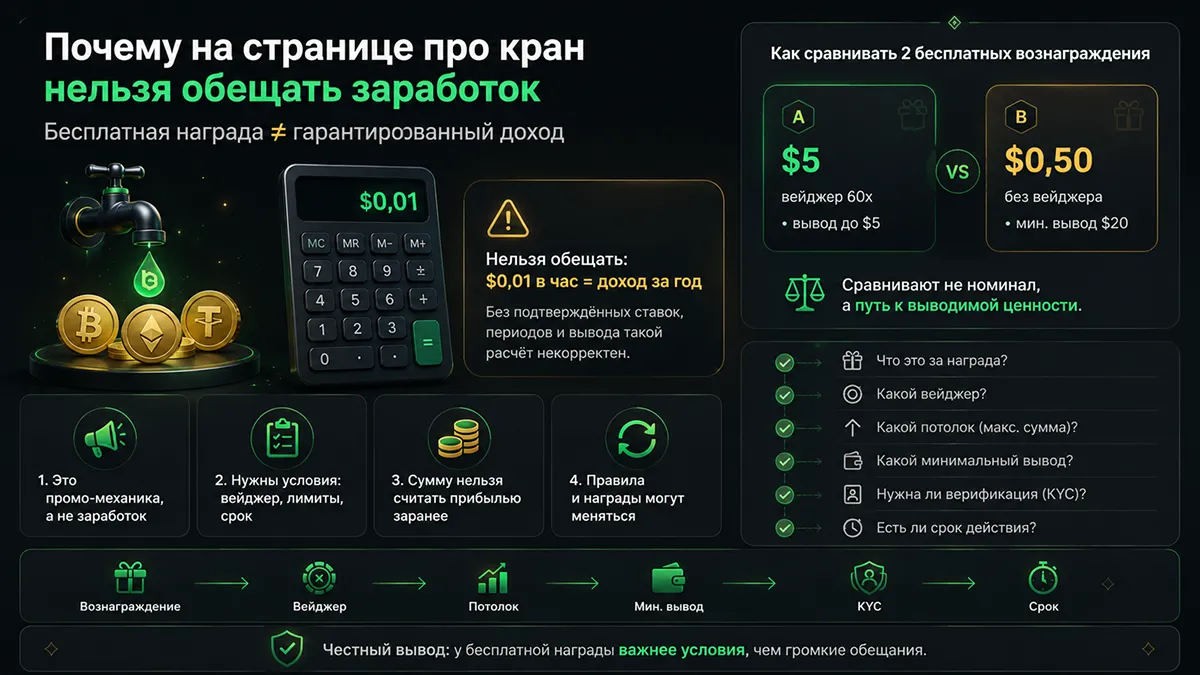 Мелкие крипто-монеты рядом с калькулятором — почему кран не является заработком Крипто-кран в казино — почему это не заработок